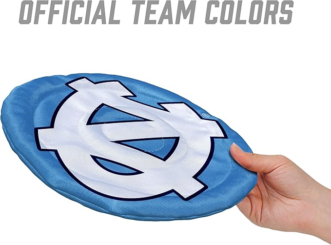 YouTheFan NCAA North Carolina Tar Heels Flimzee Bean-Bag Flying Disc
