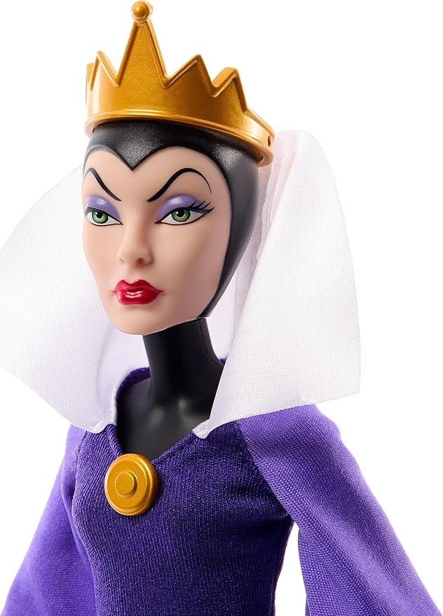 Mattel Disney Princess Toys, Villains Multipack with Evil Queen, Cruella de Vil & Yzma Fashion Dolls, Disney 100 Years of Wonder Collectible