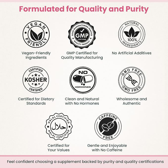 Menopause Supplements for Women -Women Multivitamin for Wellness & Vitality -Herbal Support for Hormone Balance & Emotional Comfort -Ideal for Hot Flash & Night Sweat -90 Capsule