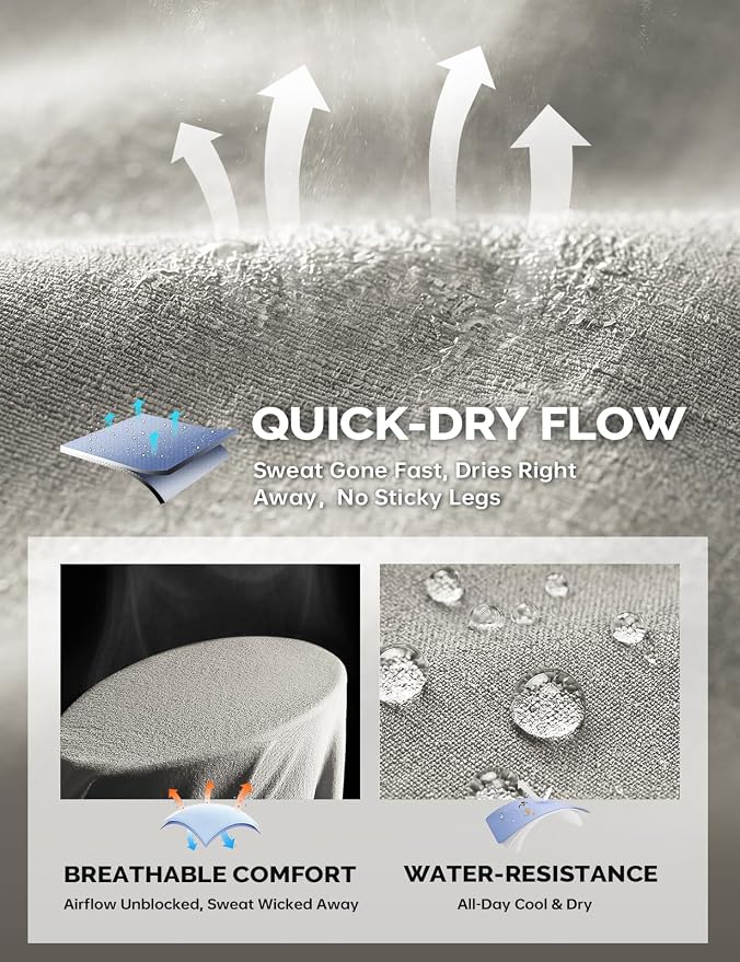 Cycorld Women's-Hiking-Pants-Convertible Quick-Dry-Stretch-Lightweight Zip-Off Outdoor Pants with 5 Deep Pockets