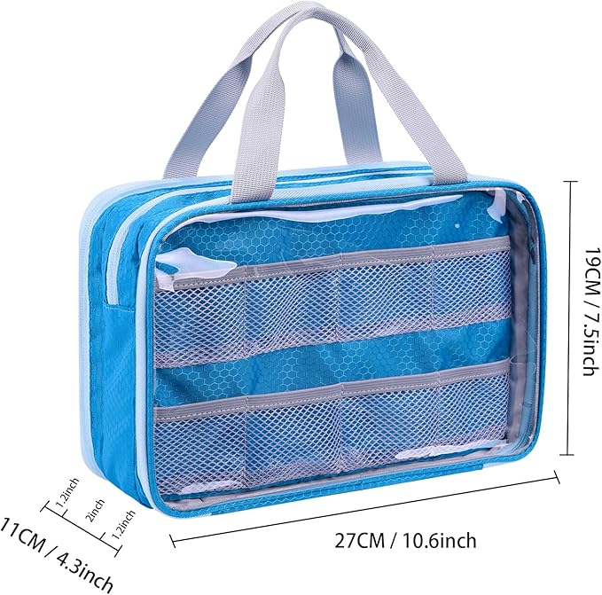 Carrying Case for Little Tikes Story Dream Machine Books, Travel Storage Bag for Storytime Collection, Audio Player Character, Up to 9 Sets (Bluish Green)