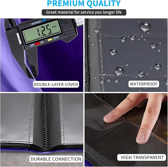 Card Binder, Upgraded 9 Pockets Trading Card Collection Binder for Cards, 360 Card Book Holder Album for Yugioh, MTG, TCG, Magic, Sports Cards - Purple