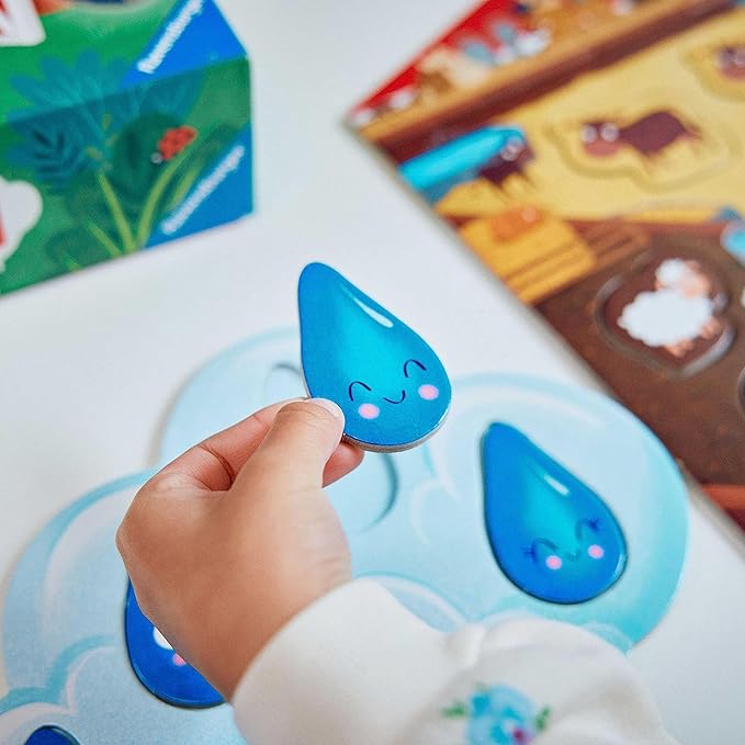 Ravensburger Rainy Ranch - Engaging Cooperative Game for Toddlers - Skill Development - Flexibility for Growing Minds - Stimulates Imagination - MESH Accredited