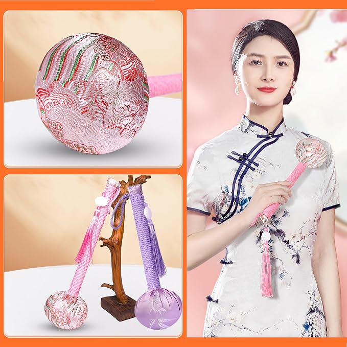 Body Massage Hammer, Manual Back Massager Tool for Body Relief | This Mugwort Massage Hammer Eases Back, Neck & Shoulder Muscle Tension, Perfect for Daily Relaxation at Home and Office