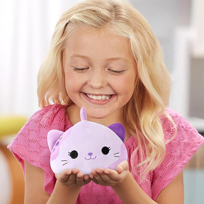 Onsoyours Original Lavender Cat Plush 9 Inch Kitty Plushies Toy Kitten Stuffed Animal Soft Pillow Kawaii Plushie Gift for Kids & Adults (Lavender Cat,9")