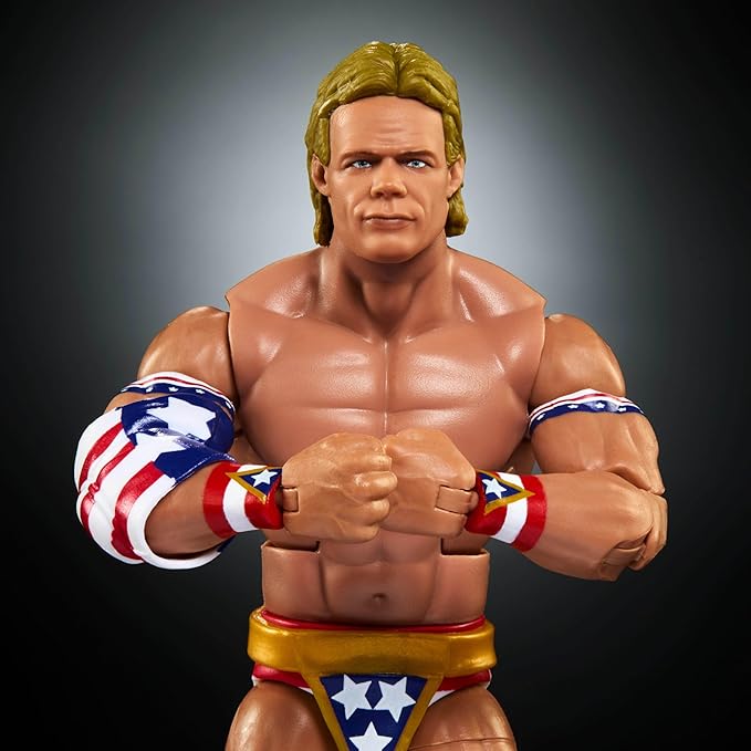 Mattel WWE Elite Collection Action Figure, SummerSlam Lex Luger Collectible with Accessory & Referee Build-A-Figure Parts