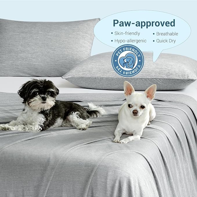 Elegear Arc-Chill 3.0 Cooling Blankets for Hot Sleepers, Throw Size, Grey | Q-Max>0.5 Cooling Fabric, Absorbs Heat to Keep Body Cool, Breathable Summer Blankets for Night Sweats & Menopause, 51"x67"
