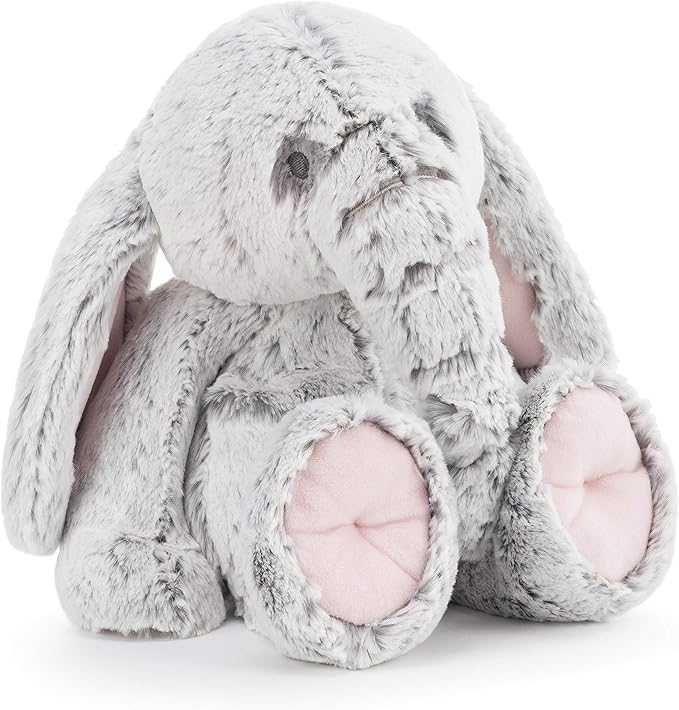DEMDACO Elephant Soft Pink 14 inch Luxurious Plush Polyester Stuffed Animal Toy