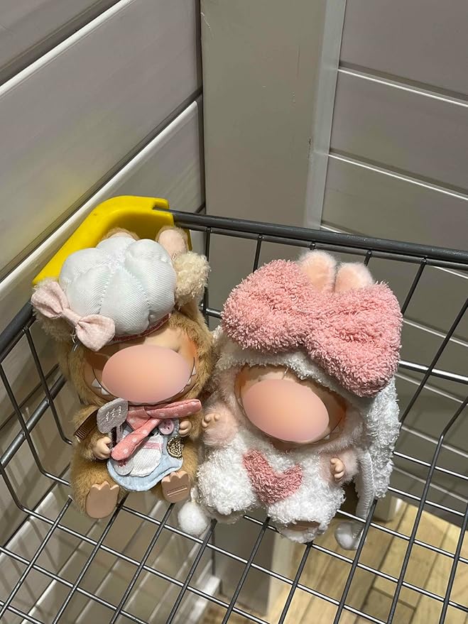 17cm Doll Clothes Accessories Outfits Cute Clothes Stylish Set (NO Doll) Cute Big-Eared Rabbit-one-Piece Suit