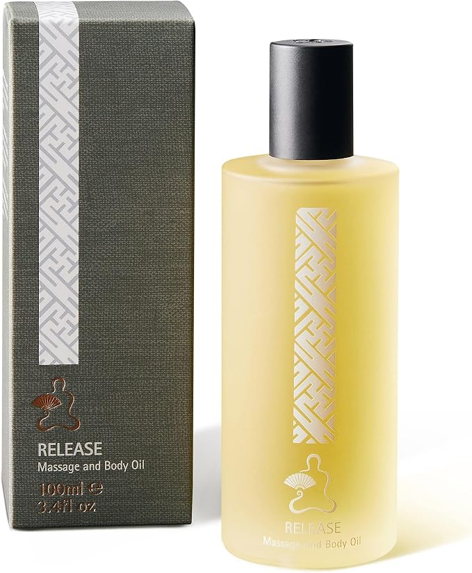 Massage and Body Oil - Luxury Hotel Amenity- Release - Eucalyptus, Clary sage, and Pine - 3.4oz