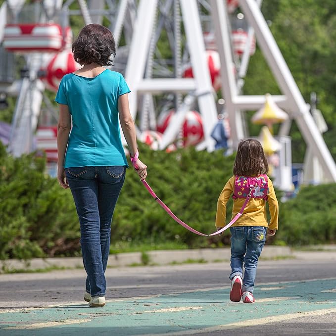 HappyVk Toddler Leash Harness Kid Leash Child Safety Harness Baby Leash Anti Lost Ages 1-4