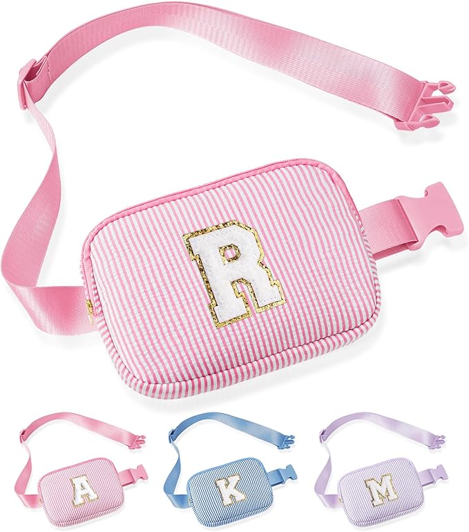 YOOLIFE Thank You Gifts Ideas | Fanny Pack Birthday Gifts for Daughter Sister Friends | Gifts for Girls Teen Girls | Personalized Gifts for Women | Belt Bag Fanny Pack for Girls Trendy Stuff Pink R