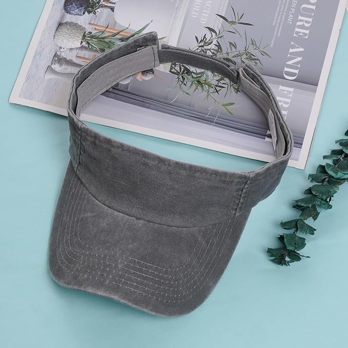 Marrywindix 1 Piece of Sport Wear Athletic Visor Sun Sports Visor Hat Visor Adjustable Cap for Women and Men
