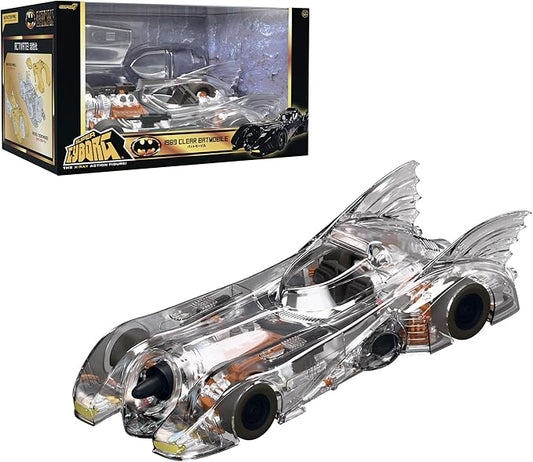 Super7 Batman Super Cyborg - Batmobile [1989] (Clear) Action Figure