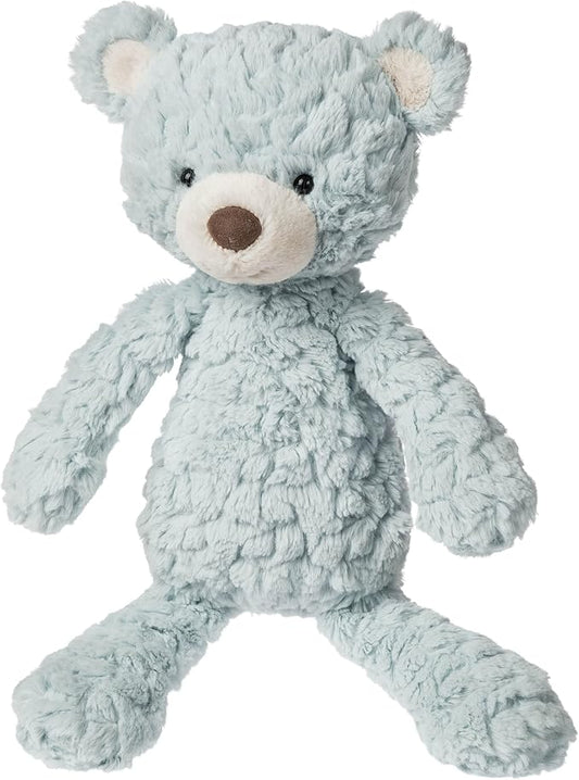 Mary Meyer Putty Stuffed Animal Soft Toy, 17-Inches, Medium Seafoam Bear