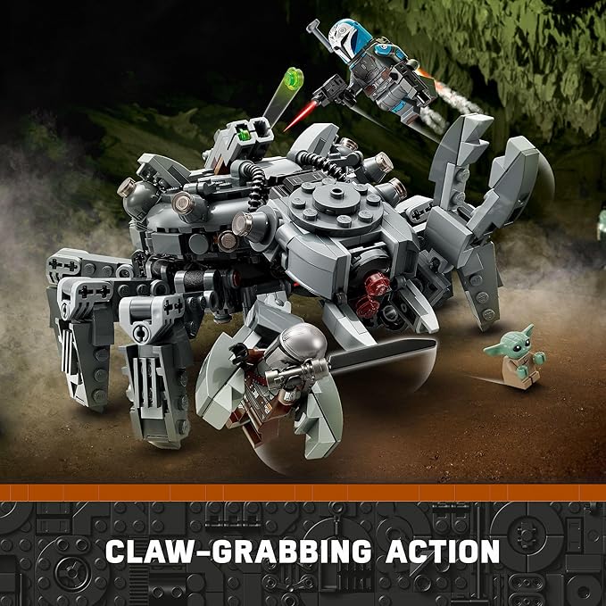 LEGO Star Wars Spider Tank Building Toy - Pretend Play Mech for Boys & Girls, Ages 9+ Years - Star Wars Toys for Fans - Gifts for Kids - 75361