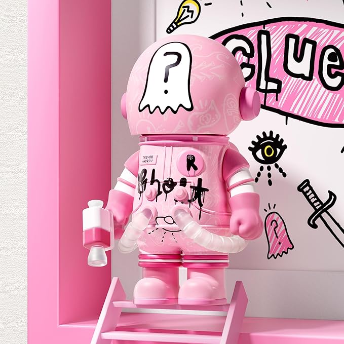 POP MART MEGA Space Molly 100% Series4 Blind Box Figures, Random Design Action Figures Collectible Toys Home Decorations, Holiday Birthday Gifts for Girls and Boys, Single Box