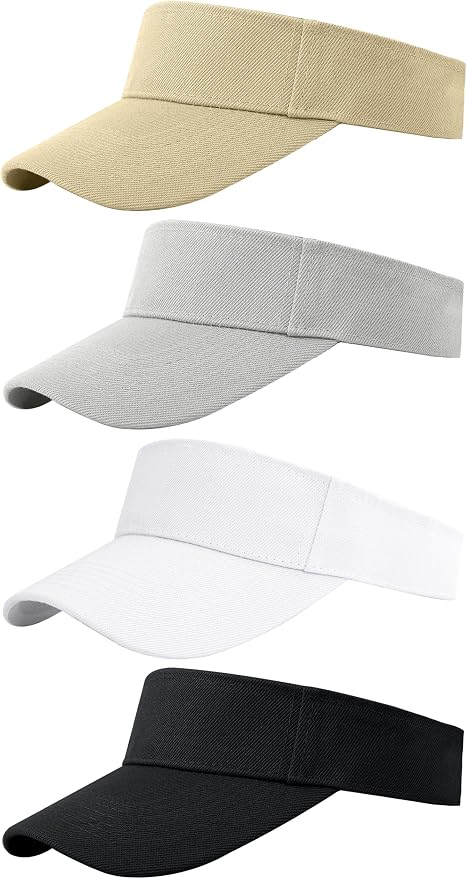 Sports Sun Visor Hats Adjustable Sun Visor Caps for Women and Men