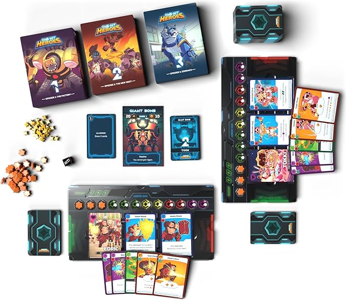 Wiggles 3D One-Hit Heroes | Cooperative Boss Battle Card Game Tense 1-HP Combat | Deck Builder Strategy | Ages 10+ | 1–4 Players