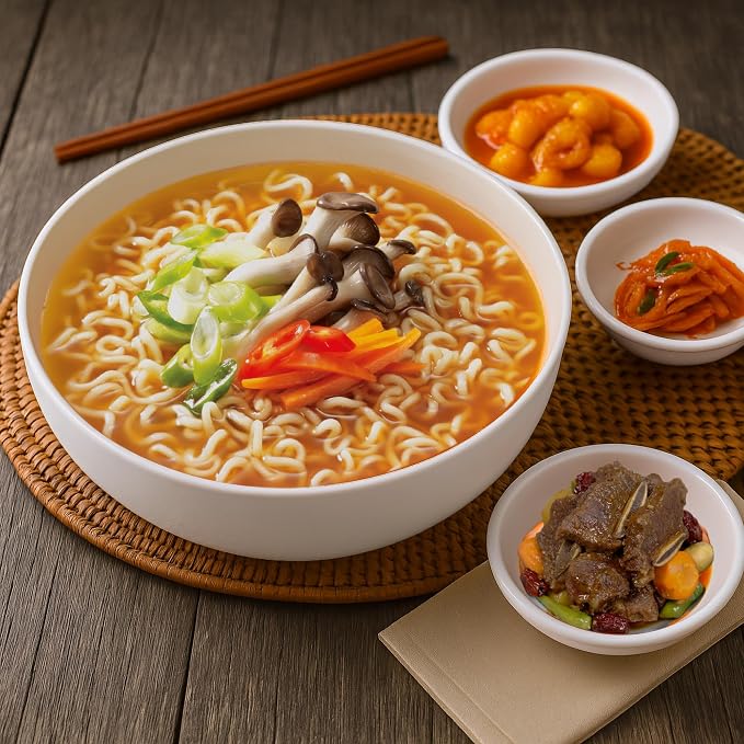 Paldo Fun & Yum x Faker Wang Ddukgeun Cup Noodles, Korean Imported, Hot & Spicy Flavor, Jumbo Size Ready-to-Eat Instant Noodles, 4.23oz 120g (Pack of 18) Esports Collaboration Pack