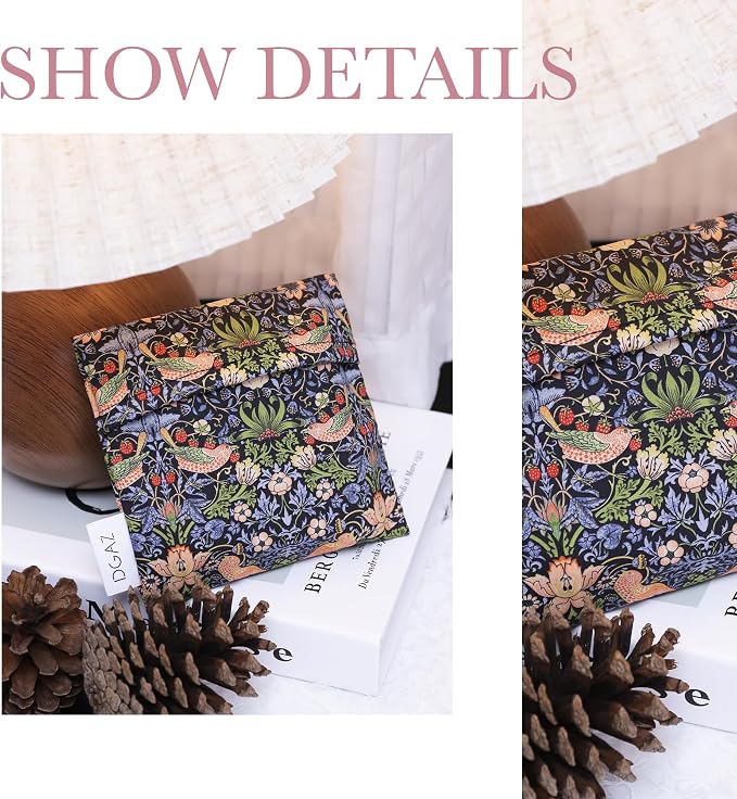DGAZ Sanitary Napkin Storage Bag, Period Bag for Teen Aged Girls, Portable Period Bag for Panty Liners/Menstrual Cup/Small Tampons，Mini Makeup Bag for Purse(Retro Bird)