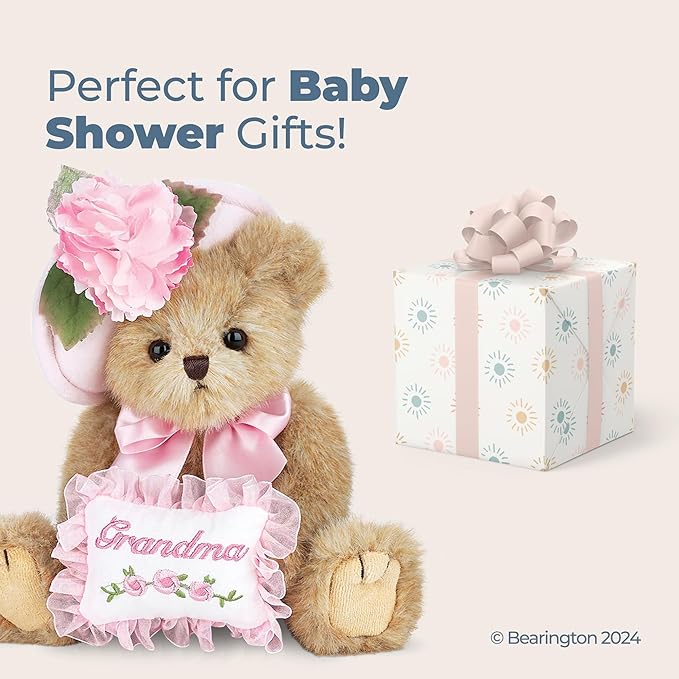 Bearington Grandma Teddy Bear Stuffed Animal - 10 Inches Teddy Bear Plush Toy