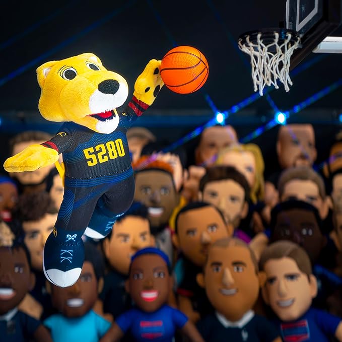 Bleacher Creatures NBA Unisex NBA 10-inch Mascot Plush Doll