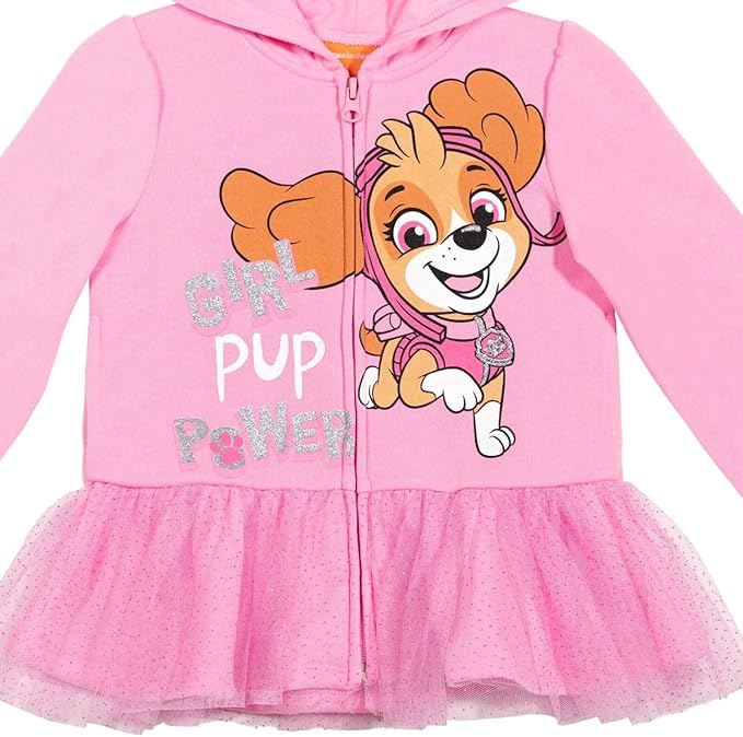 Paw Patrol Skye Zip Up Costume Hoodie Infant to Big Kid