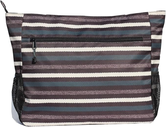 ESVAN LARGE BEACH BAG Water Resistant Lightweight 20 inch Women Oversize Tote Bag for Gym Beach Travel Pool Yoga Nurse