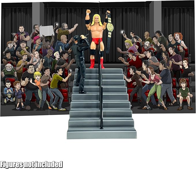 Arena Stairs Playset for Wrestling Action Figures