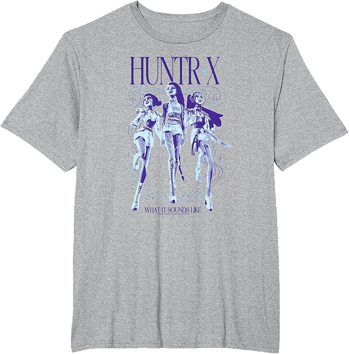 Kpop Demon Hunters Halloween Huntrix What It Sounds Like T-Shirt