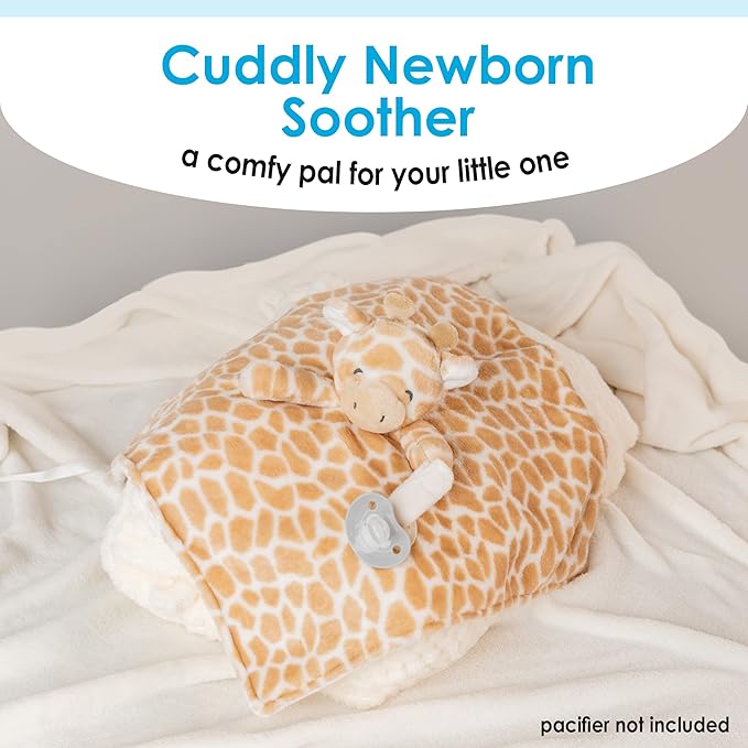 KIDS PREFERRED Carter's Giraffe Plush Stuffed Animal Snuggler Blanket