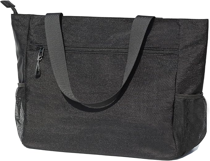 ESVAN LARGE BEACH BAG Water Resistant Lightweight 20 inch Women Oversize Tote Bag for Gym Beach Travel Pool Yoga Nurse