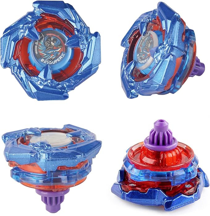 Battling Set, Spinninning Top Burst Boy Combat Battling Game Set, Spinning & Launchers, Greats Birthday Gift for Boys, 8 Spinning Tops