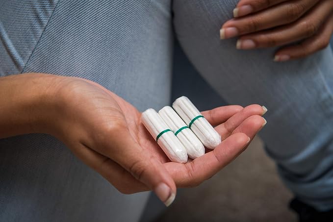 Organyc - 100% Certified Organic Cotton Tampons - No Applicator, Free from Chlorine, Perfumes, Rayon, and Chemicals - Normal, Regular, 16 Count (Pack of 1) (R00992)