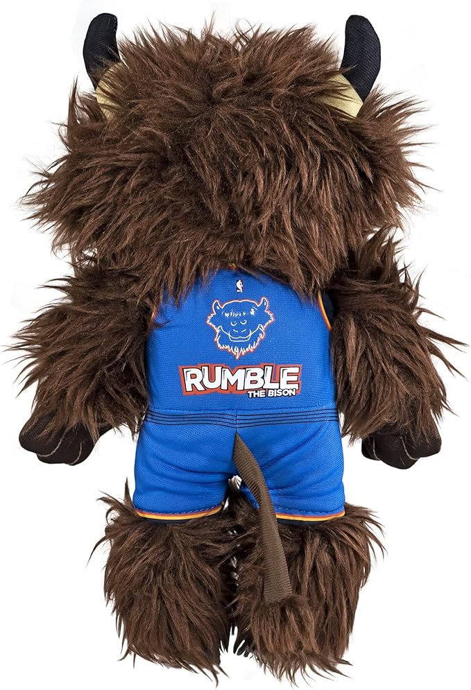 Bleacher Creatures Oklahoma City Thunder Rumble 10" Plush Figure- A Mascot for Play or Display