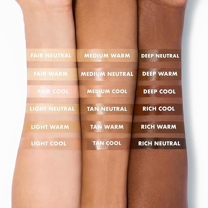 e.l.f. Halo Glow Skin Tint SPF 50, Tinted Moisturizer For Light, Buildable Coverage, Creates A Natural Glow, Vegan & Cruelty-Free, 16 Rich Cool