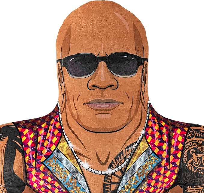 Bleacher Creatures WWE Dwayne The Rock Johnson Final Boss 24" Bleacher Buddy - Soft Plush Toy