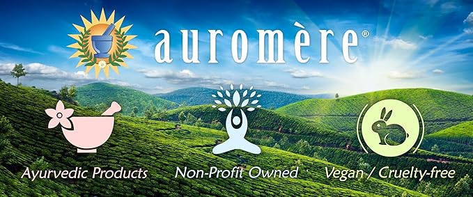Auromere Ayurvedic Shampoo, Aloe Vera Neem - Vegan, Cruelty Free, Non-GMO, Natural, Gluten Free, Sulfate Free, Paraben Free for Dry to Normal Hair (16 fl oz), 1 Pack