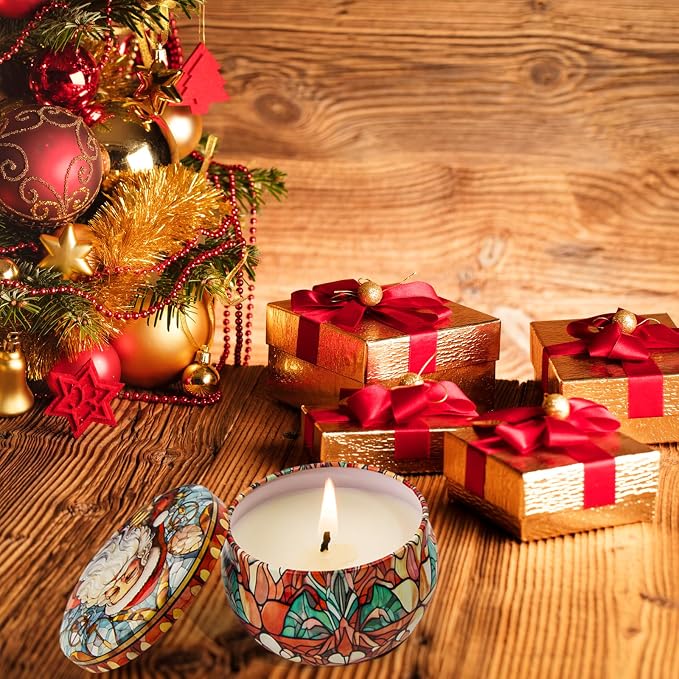 12 Pack Christmas Scented Candles Gifts Set for Women, Candles for Home Scented, 2.5 oz Soy Wax Aromatherapy Candle, Best Gifts for Women Thanksgiving Day Birthday Christmas