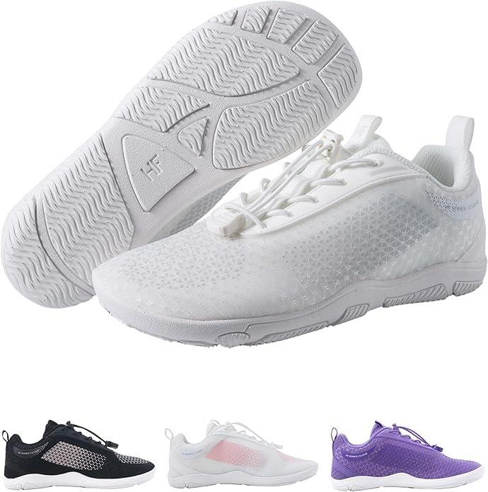 Hike Footwear HF Flow Barefoot Shoes for Women & Men - Minimalist Shoes with Arch-Support, Breathable Splash-Proof & Versatile Boot, Ergonomic Pain-Relief Posture Improvement Hiking Boots