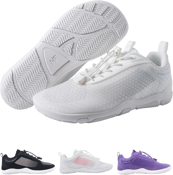 Hike Footwear HF Flow Barefoot Shoes for Women & Men - Minimalist Shoes with Arch-Support, Breathable Splash-Proof & Versatile Boot, Ergonomic Pain-Relief Posture Improvement Hiking Boots