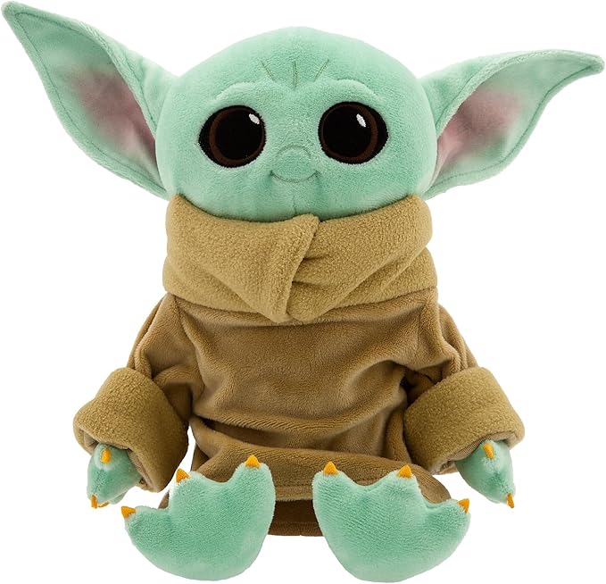 Disney Store Official Grogu Plush with Blanket Pouch - The Mandalorian - Disney Plushy in Baby Swaddle - Toy for Those who Love Plush Figure Toys, Cute Plushies, & Baby Stuffed Animals - Small 10½