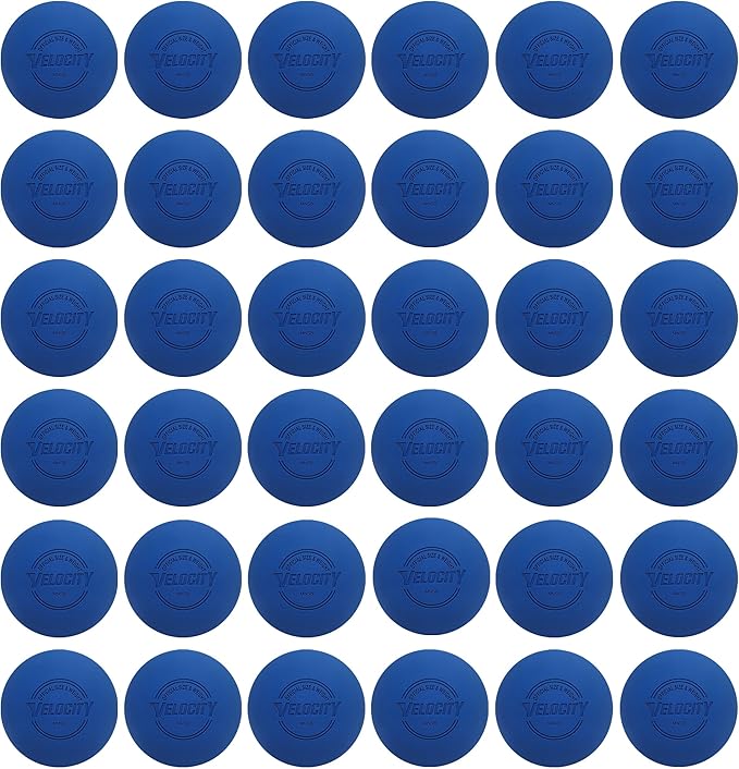 Velocity Lacrosse Balls - 1, 2, 3, 6, 12, 18, 24, 36, 60 and 120 Packs - for Practice, Official NFHS and College Approved Size