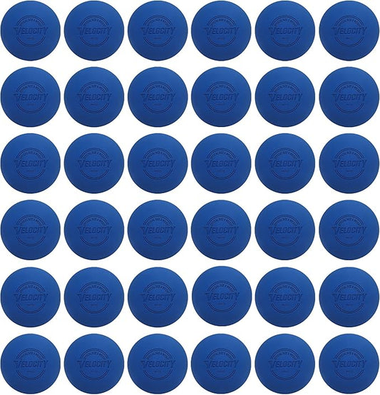 Velocity Lacrosse Balls - 1, 2, 3, 6, 12, 18, 24, 36, 60 and 120 Packs - for Practice, Official NFHS and College Approved Size