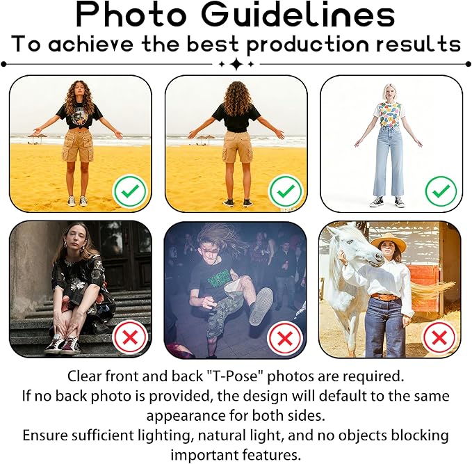 HAMEDA Photo Custom Wacky Poseable Doll - Flexible & Funny Figure with Frame, No-Seam Prank Novelty Gift