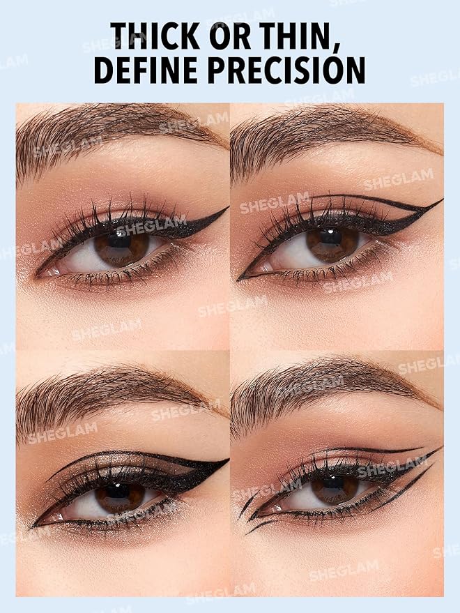 SHEGLAM Think Sharp Eyeliner Waterproof Sweat-Proof Smudge-Proof