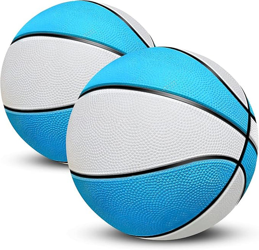 TNELTUEB Mini Basketball Replacement 8.5 Inch Pool Basketballs Ball Hoop Indoor Outdoor Toy, Fits All Standard Swimming Pool Basketball Hoop Pool Game Toy Water Games