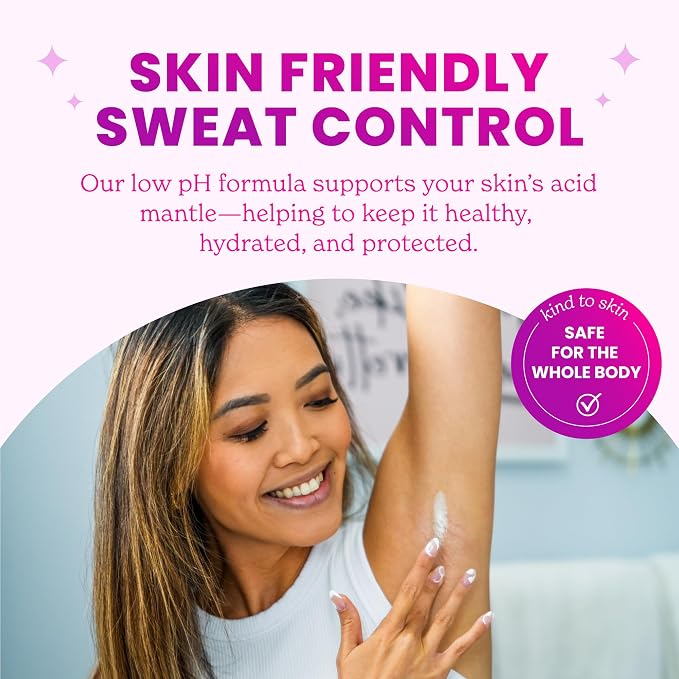 Lume Whole Body Deodorant Plus Sweat Control - Smooth Cream Tube - 72 Hour Odor And Sweat Control - Baking Soda Free, Skin Loving - 3.0 ounce (Soft Powder)