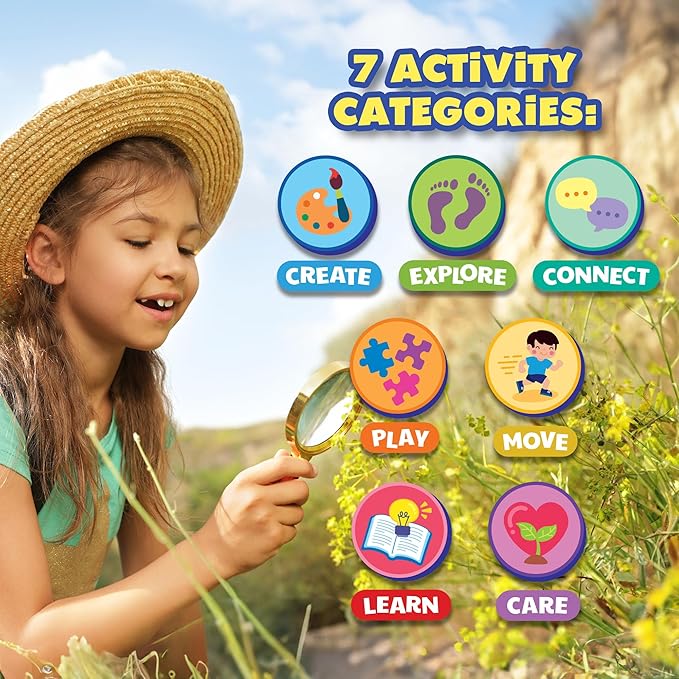 ThinkPsych WonderDeck - 154 Adventures Inside - Single Player Card Game for Kids Ages 8-12 - Homeschool & Educational Games for Kids 8-12 - Gifts for Boys & Girls 8 9 10 11 Year Old
